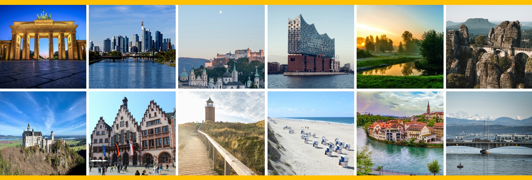 Alemania, Austria y Suiza en imagenes